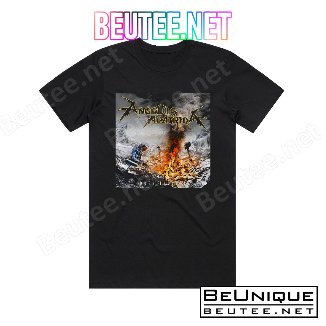 Angelus Apatrida Hidden Evolution Album Cover T-Shirt