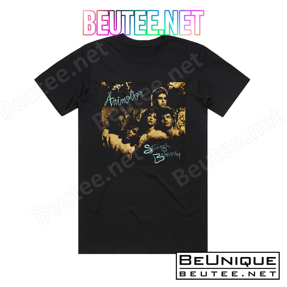 Animotion Strange Behavior Album Cover T-Shirt