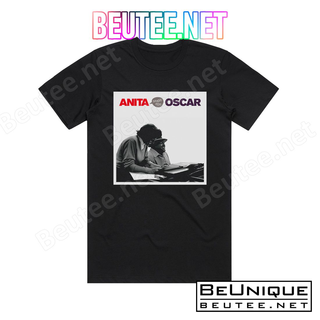 Anita O'Day Anita Sings For Oscar 1 Album Cover T-Shirt