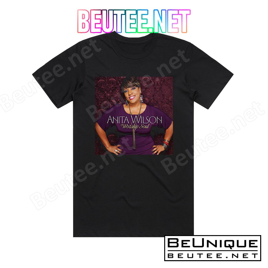 Anita Wilson Worship Soul Album Cover T-Shirt