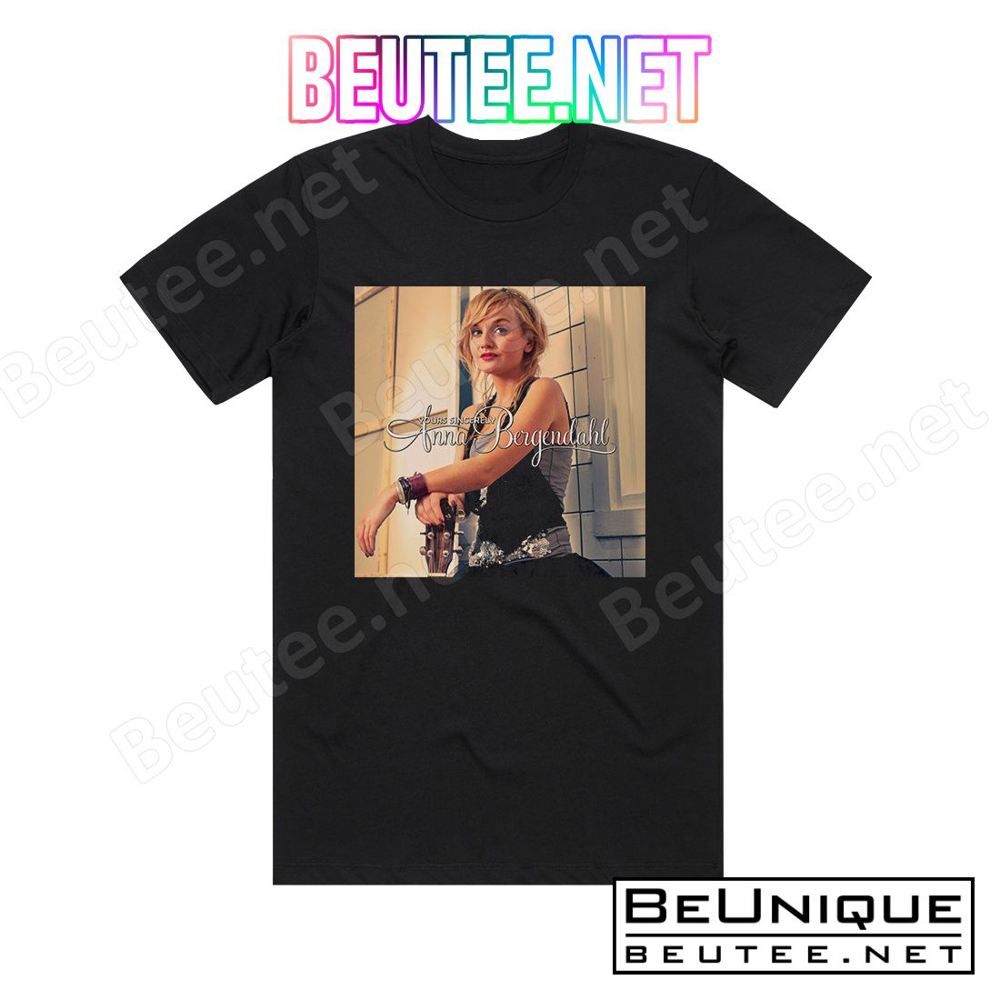 Anna Bergendahl Yours Sincerely Album Cover T-Shirt