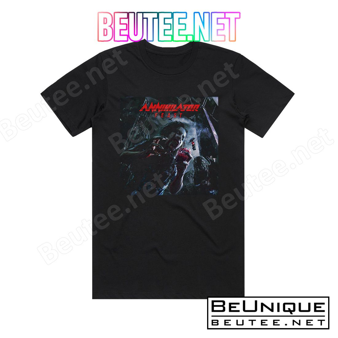 Annihilator Feast Album Cover T-Shirt