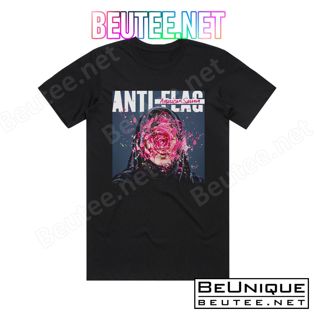 Anti-Flag American Spring Album Cover T-Shirt