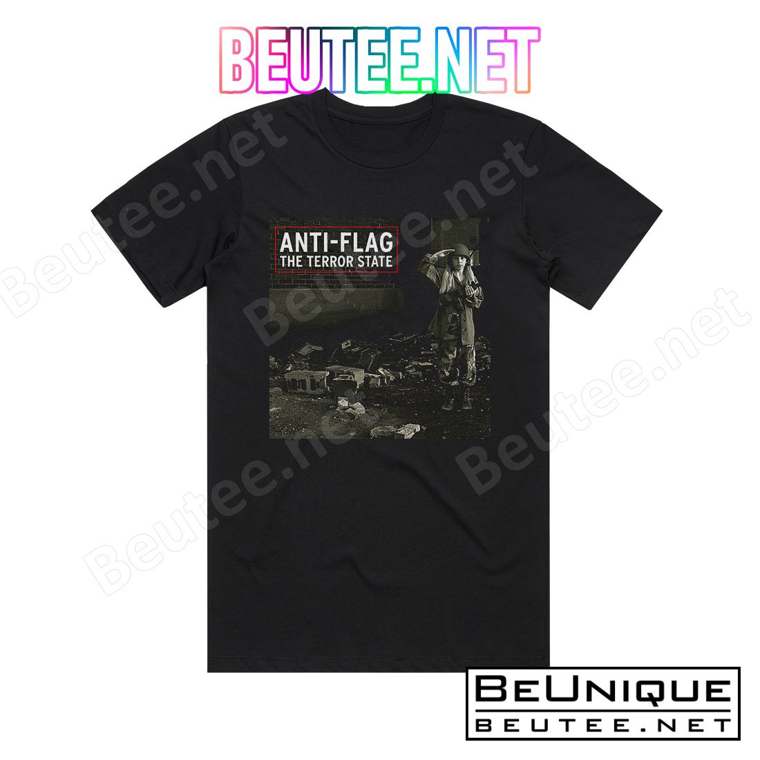 Anti-Flag The Terror State Album Cover T-Shirt