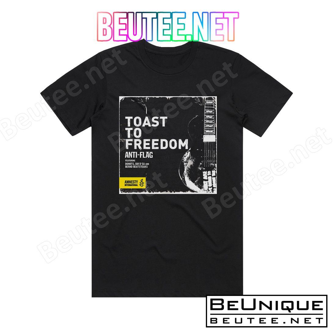 Anti-Flag Toast To Freedom Album Cover T-Shirt