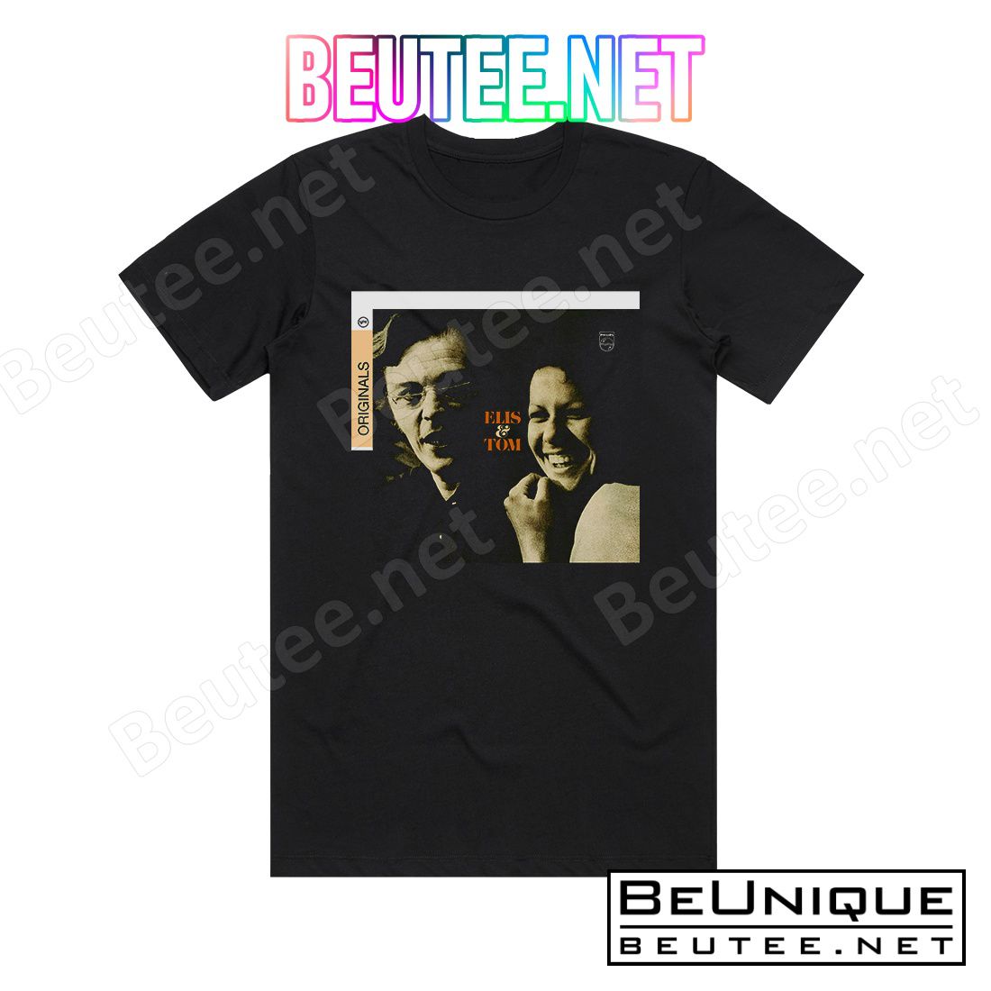Antonio Carlos Jobim Elis Tom 1 Album Cover T-Shirt
