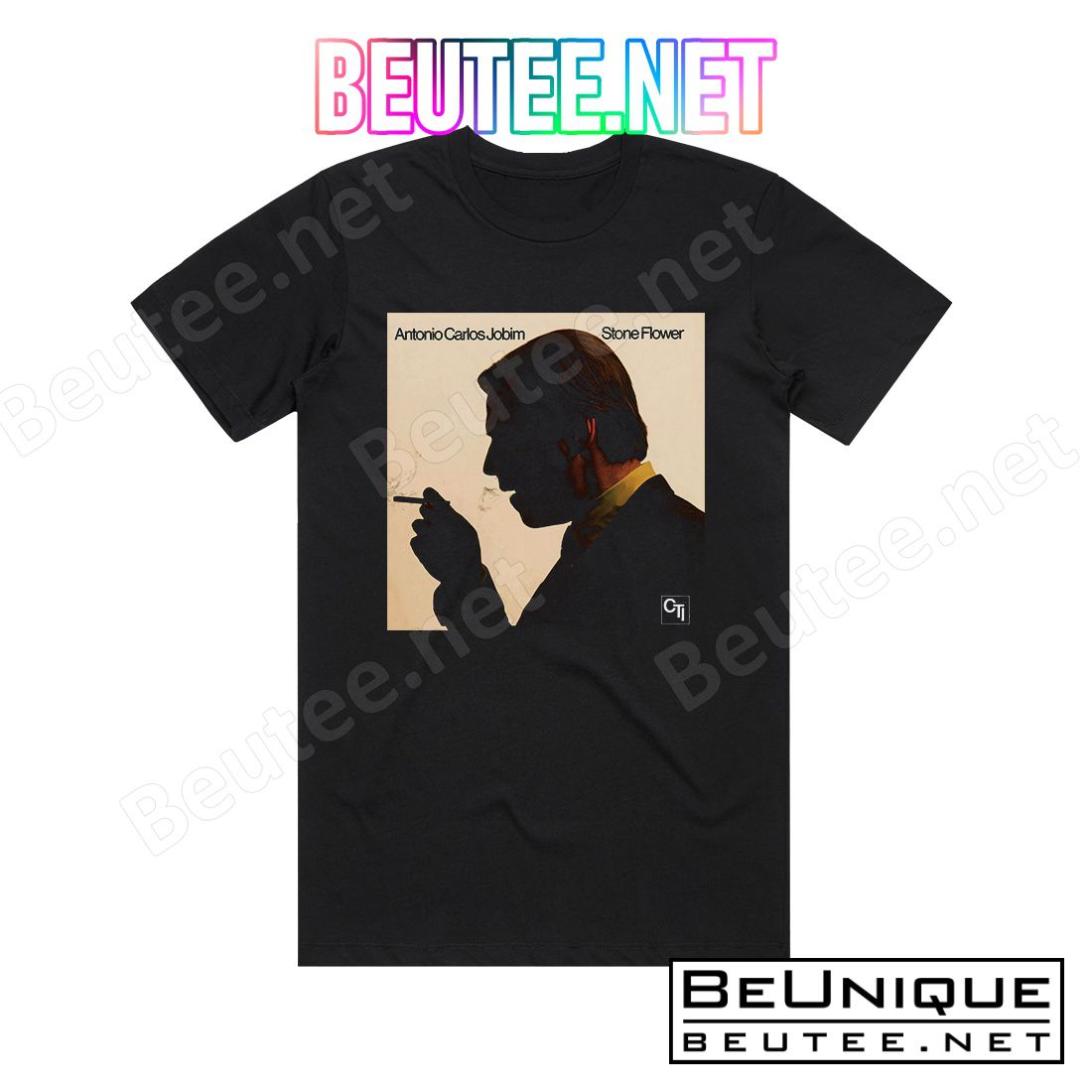 Antonio Carlos Jobim Stone Flower Album Cover T-Shirt