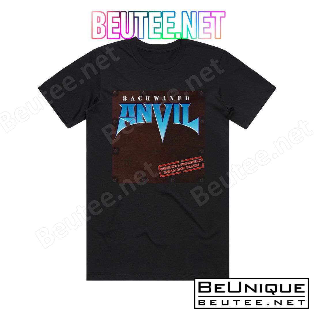 Anvil Backwaxed Album Cover T-Shirt