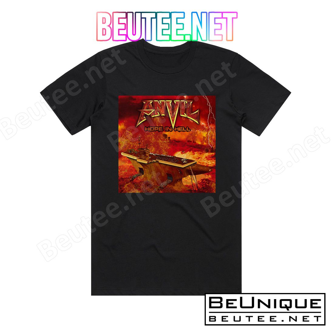 Anvil Hope In Hell Album Cover T-Shirt