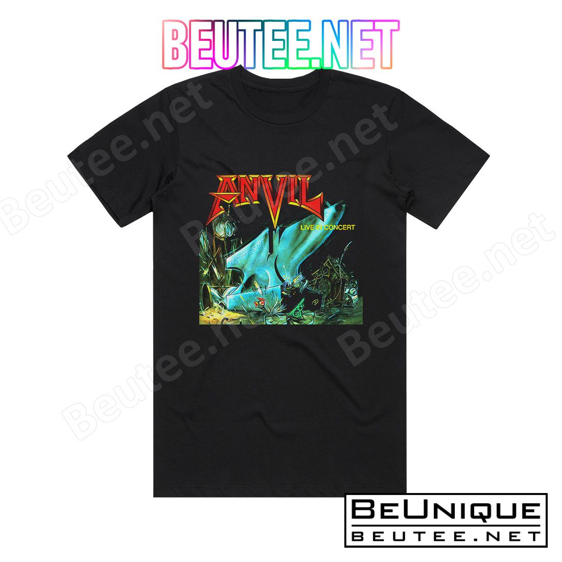 Anvil Past And Present Album Cover T-Shirt