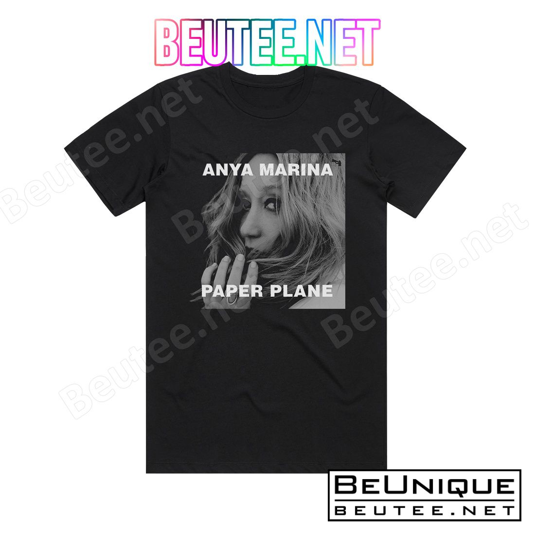 Anya Marina Paper Plane Album Cover T-Shirt