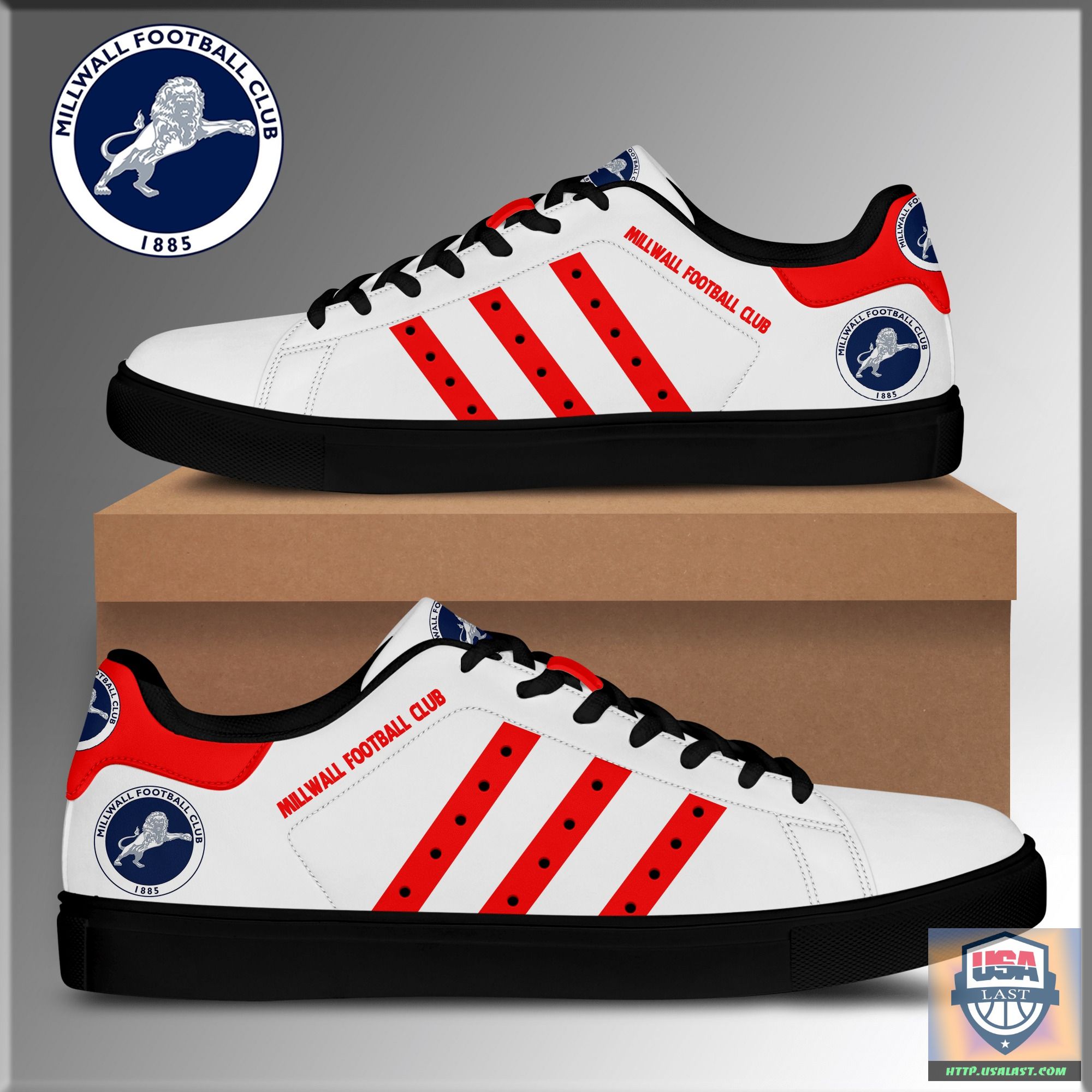 Millwall F.C Skate Low Top Shoes