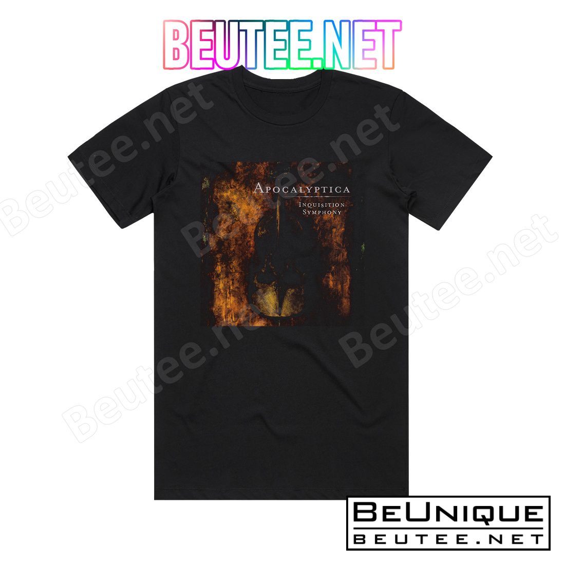 Apocalyptica Inquisition Symphony Album Cover T-Shirt