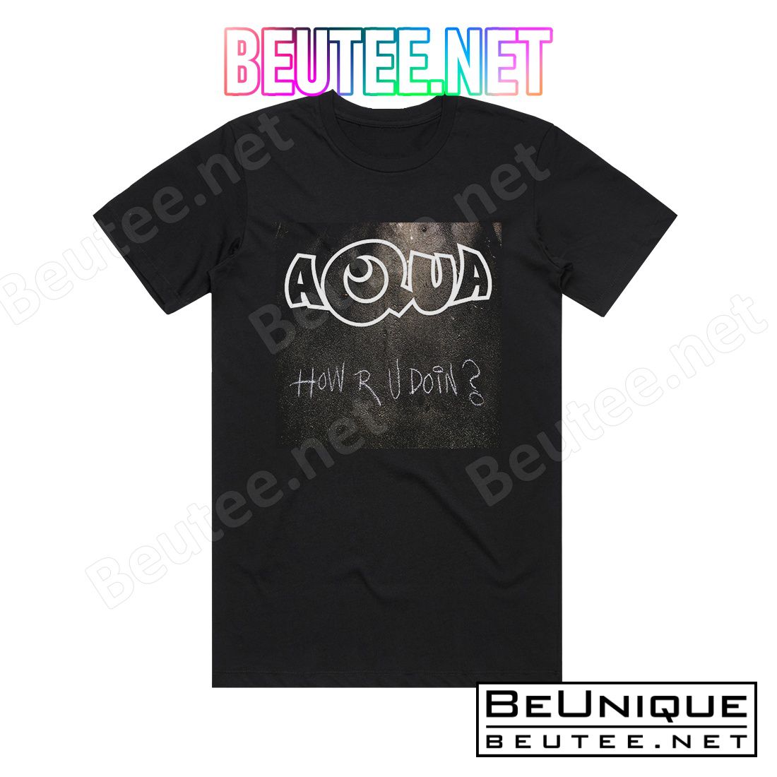 Aqua How R U Doin Album Cover T-Shirt