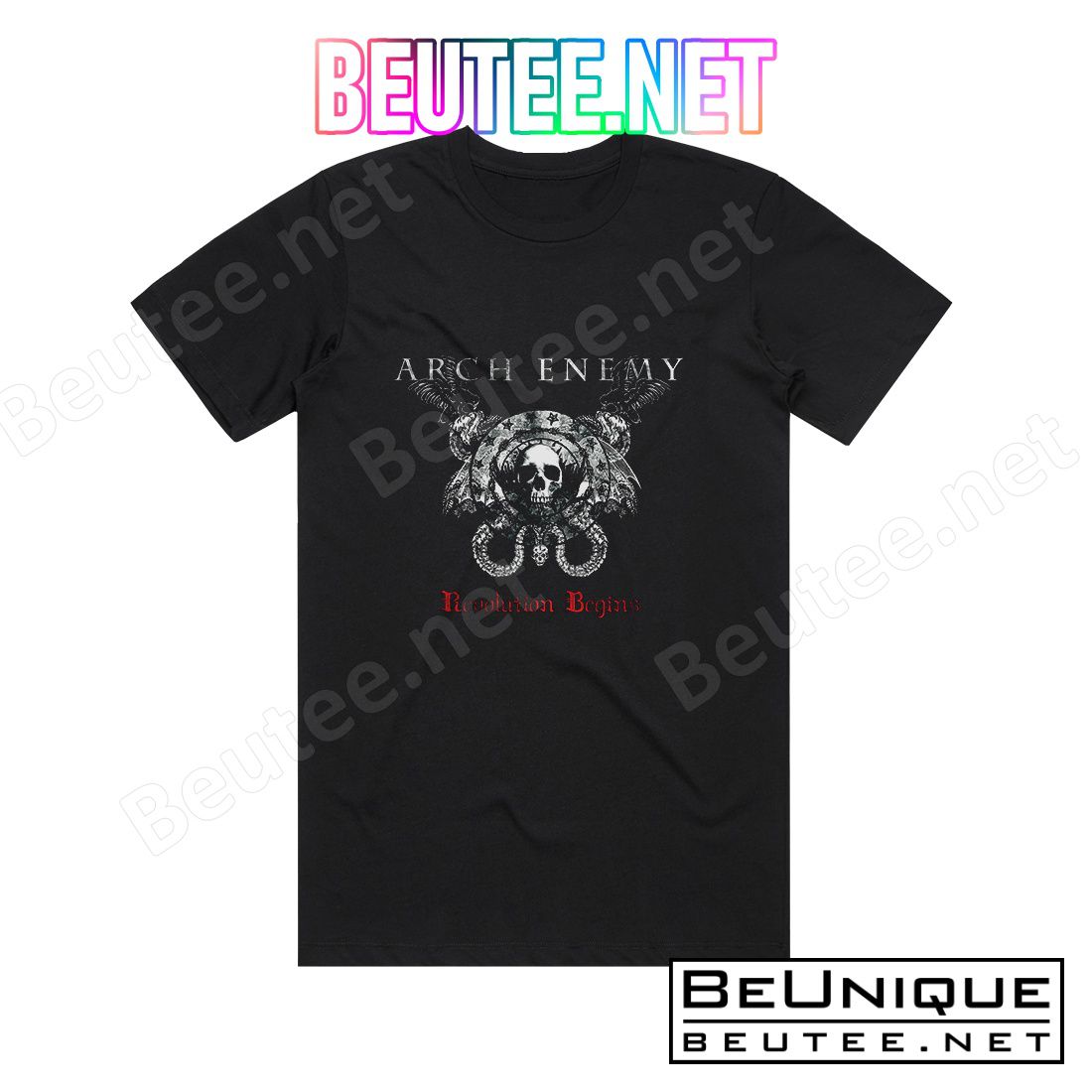 Arch Enemy Revolution Begins Album Cover T-Shirt