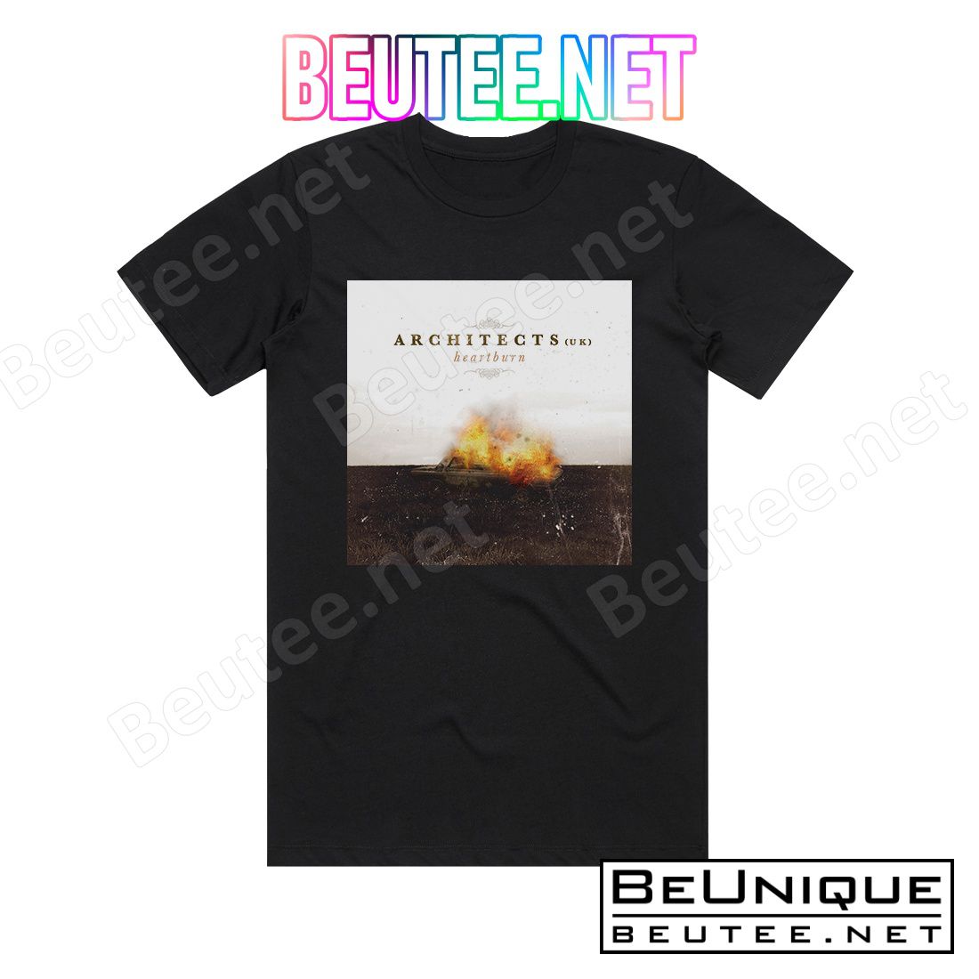 Architects Heartburn 1 Album Cover T-Shirt