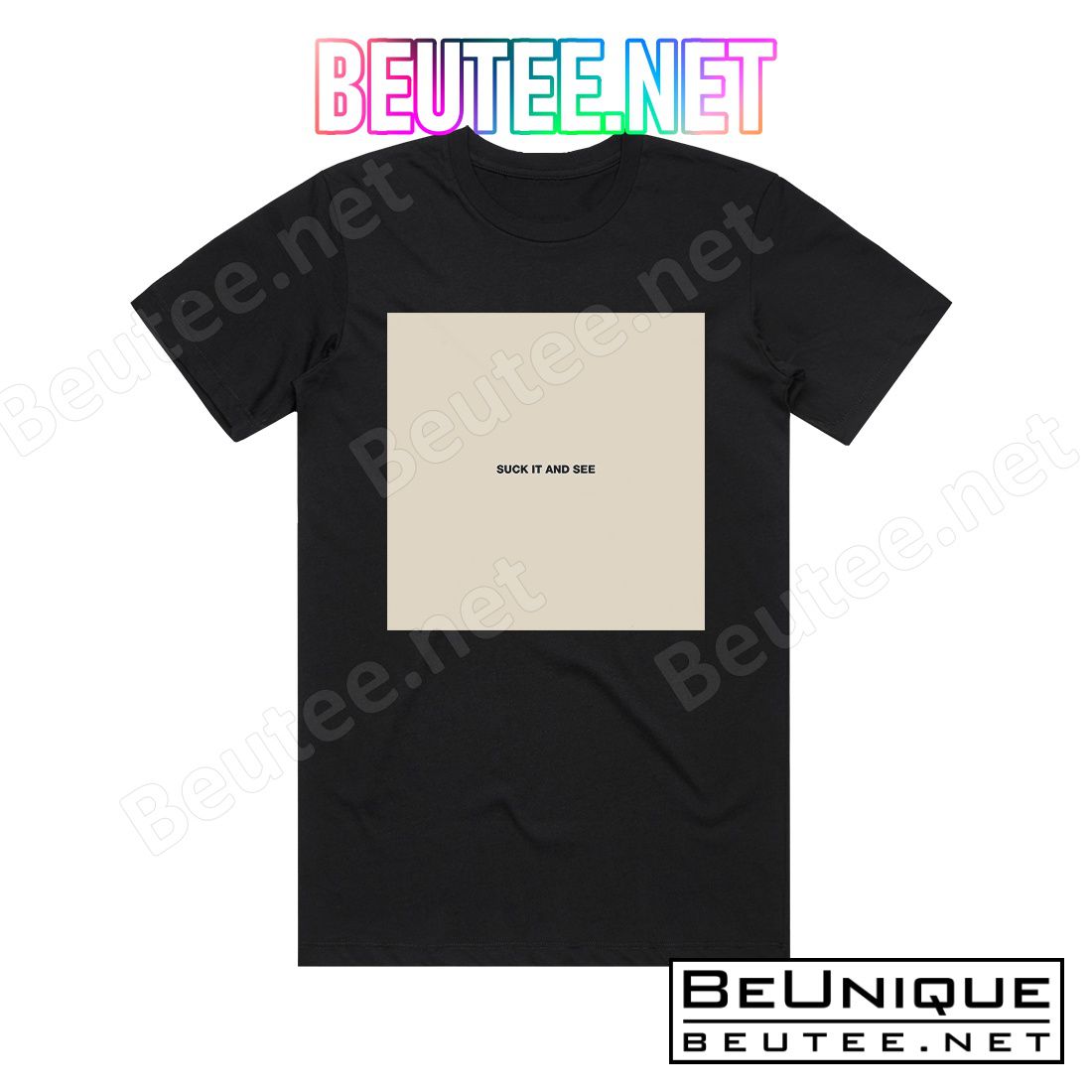 Arctic Monkeys Suck It And See Album Cover T-Shirt