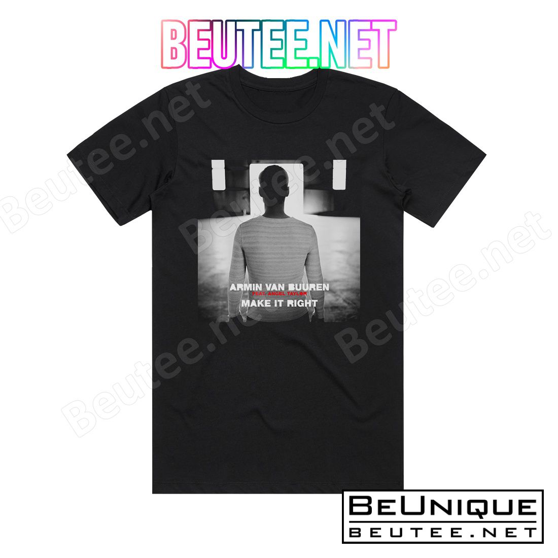 Armin van Buuren Make It Right Album Cover T-Shirt