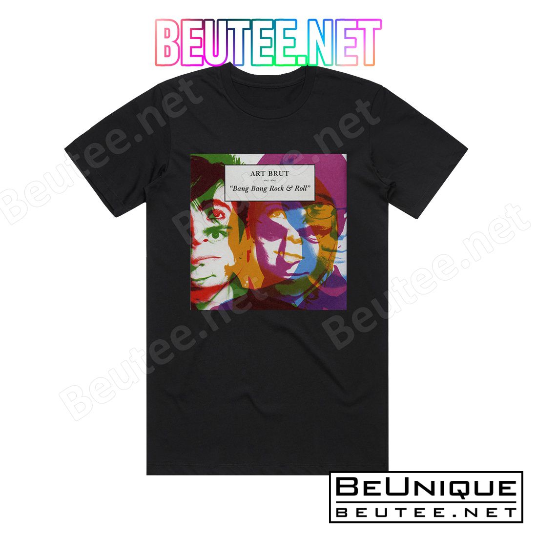 Art Brut Bang Bang Rock Roll Album Cover T-Shirt