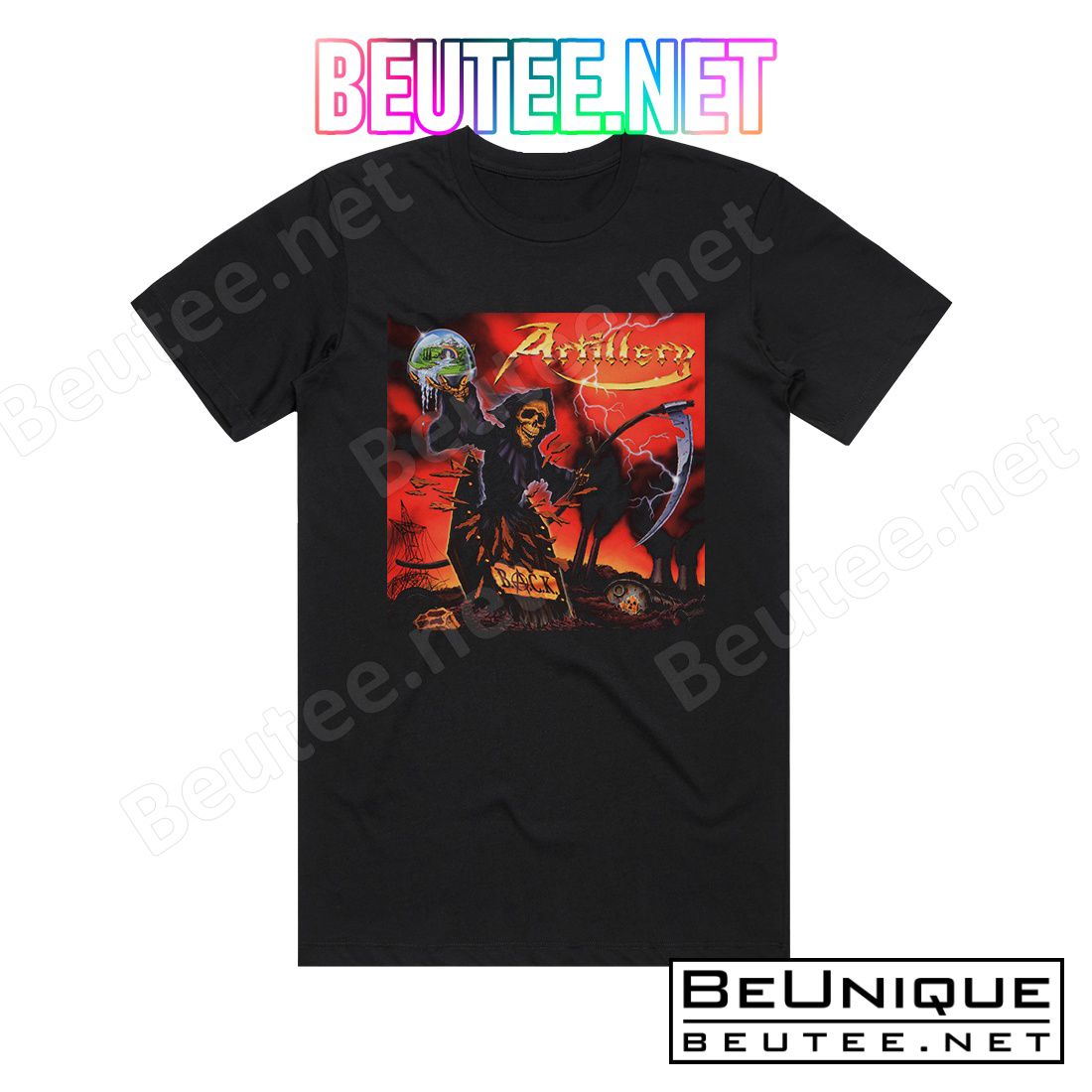Artillery Back Album Cover T-Shirt