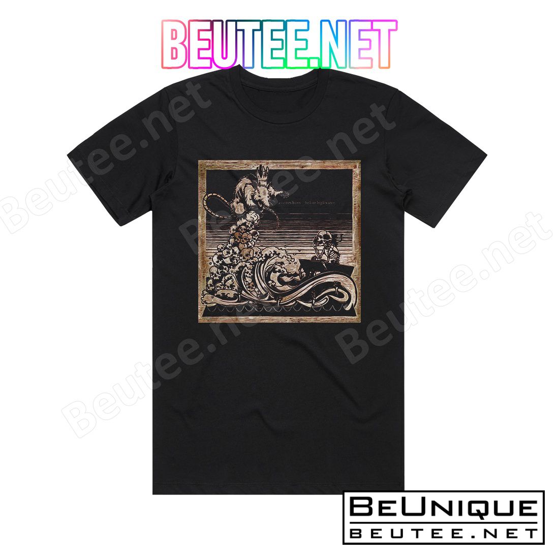 As Cities Burn Hell Or High Water Album Cover T-Shirt
