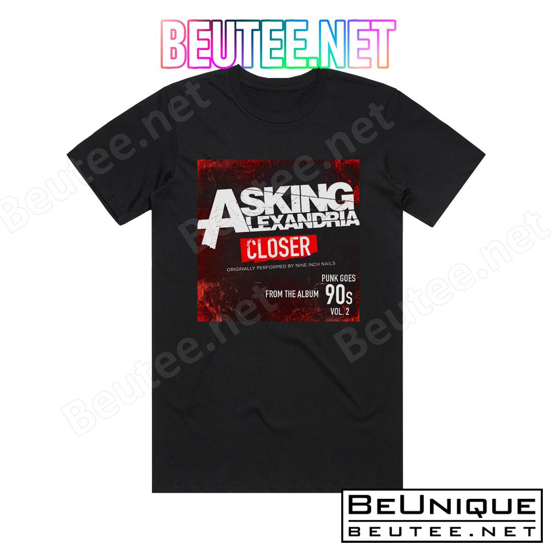 Asking Alexandria Closer Album Cover T-Shirt