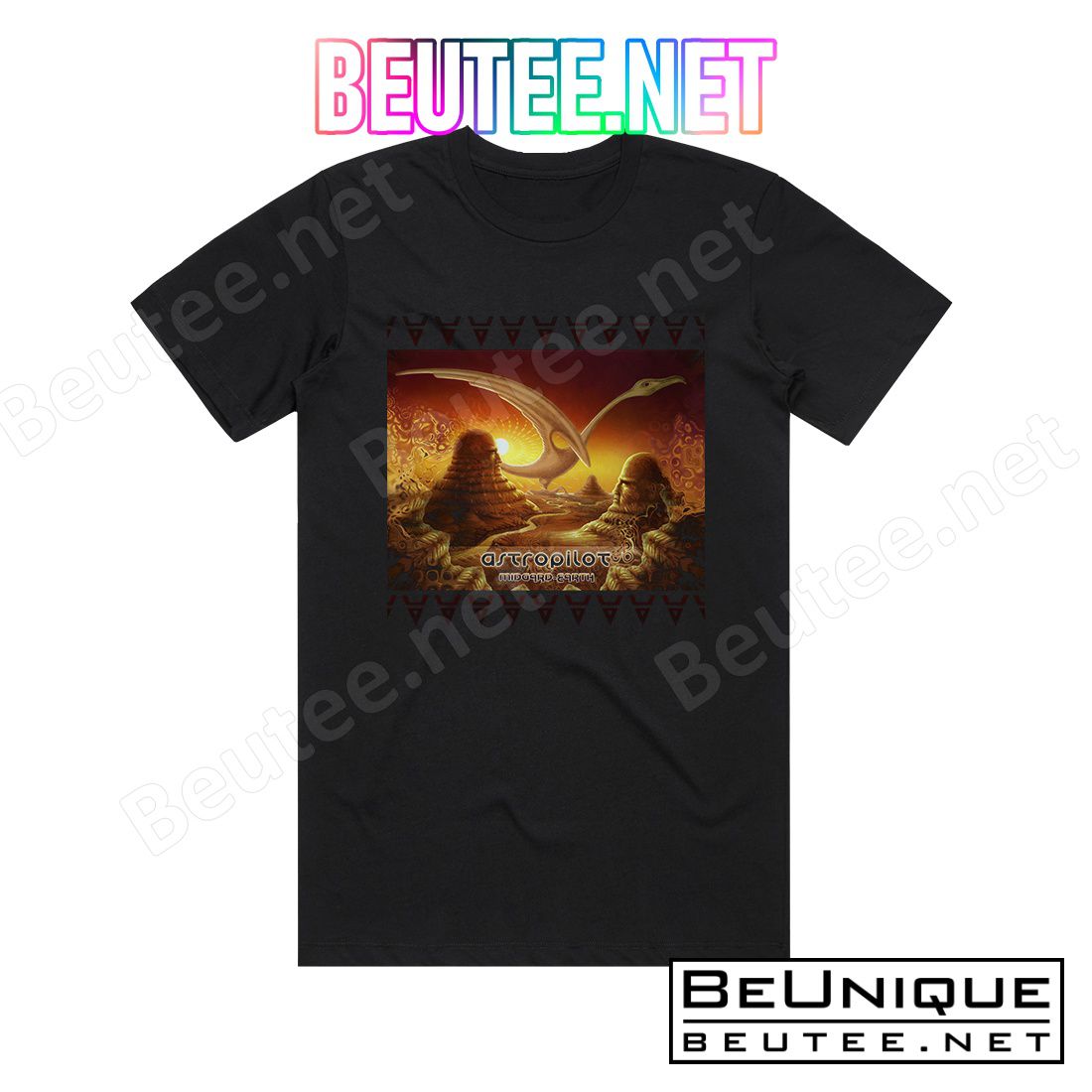 AstroPilot Midgard Earth Album Cover T-Shirt