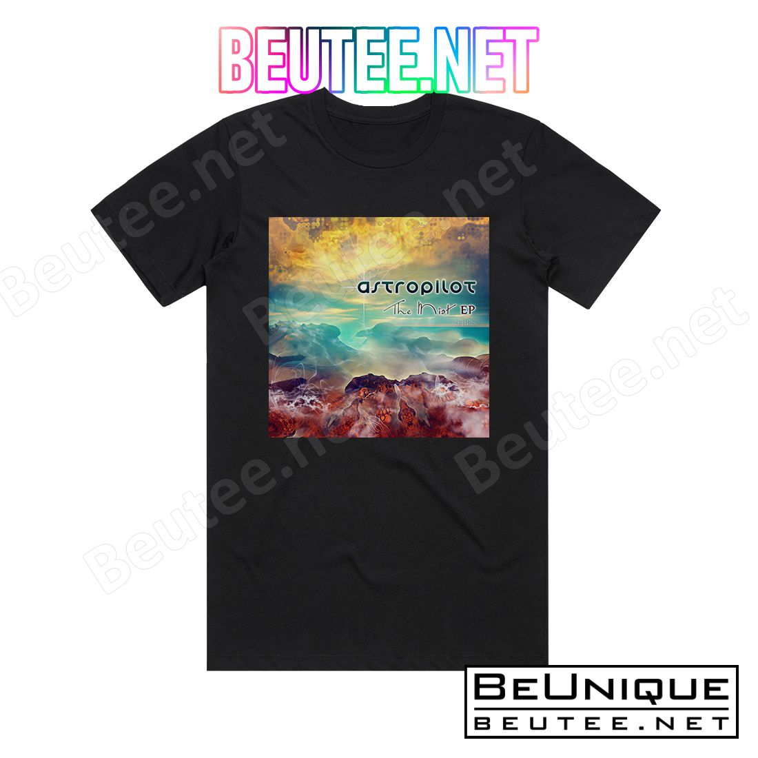 AstroPilot The Mist Ep Album Cover T-Shirt
