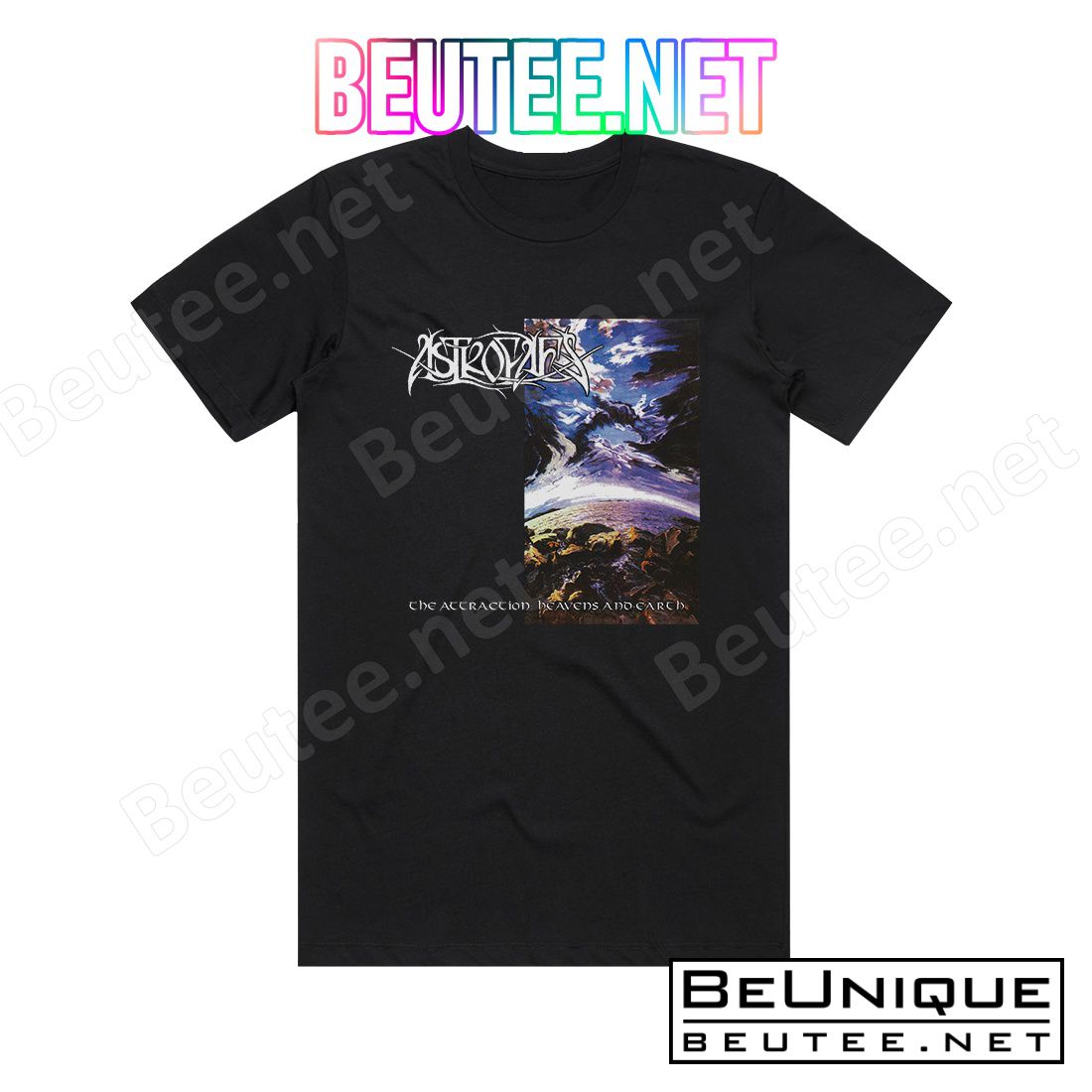 Astrofaes The Attraction Heavens And Earth 2 Album Cover T-Shirt