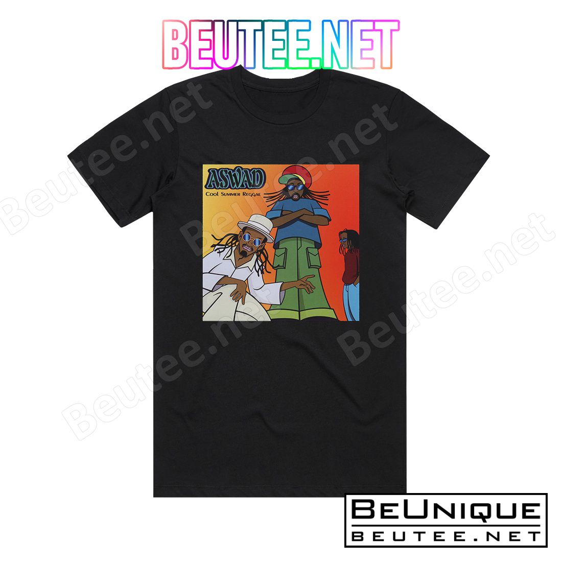 Aswad Cool Summer Reggae Album Cover T-Shirt