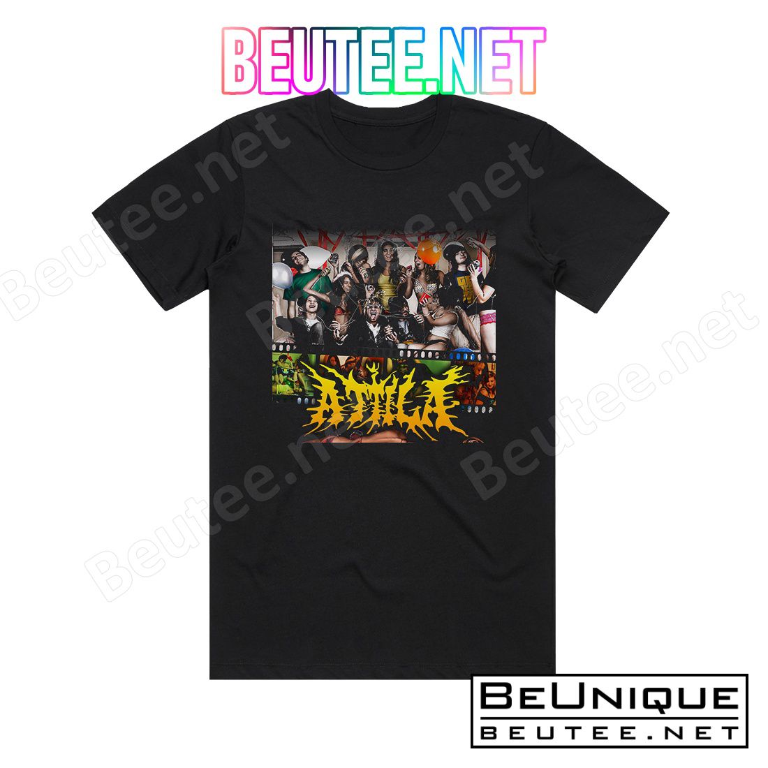 Attila Soundtrack To A Party Album Cover T-Shirt