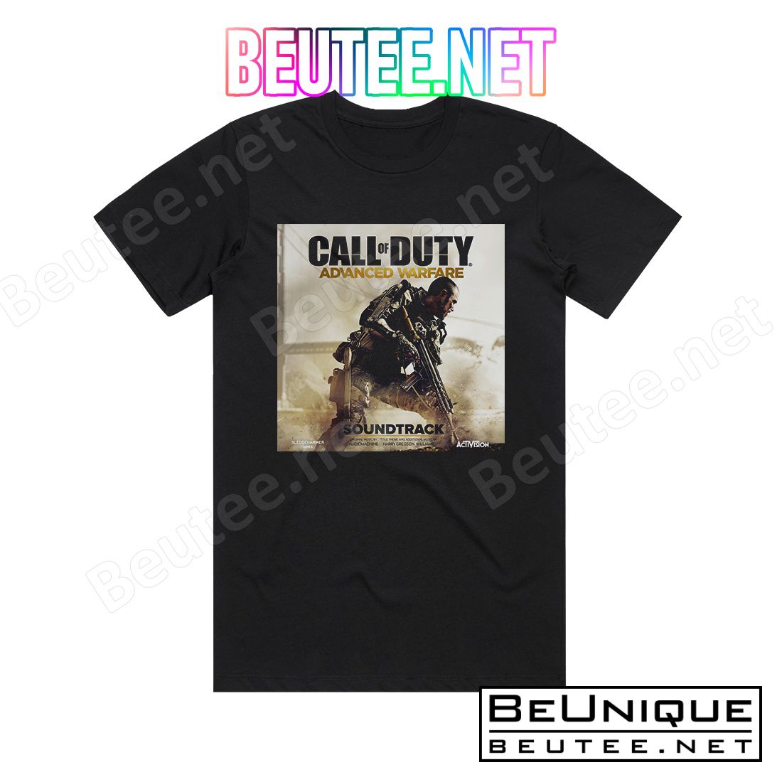 Audiomachine Call Of Duty Advanced Warfare Album Cover T-Shirt