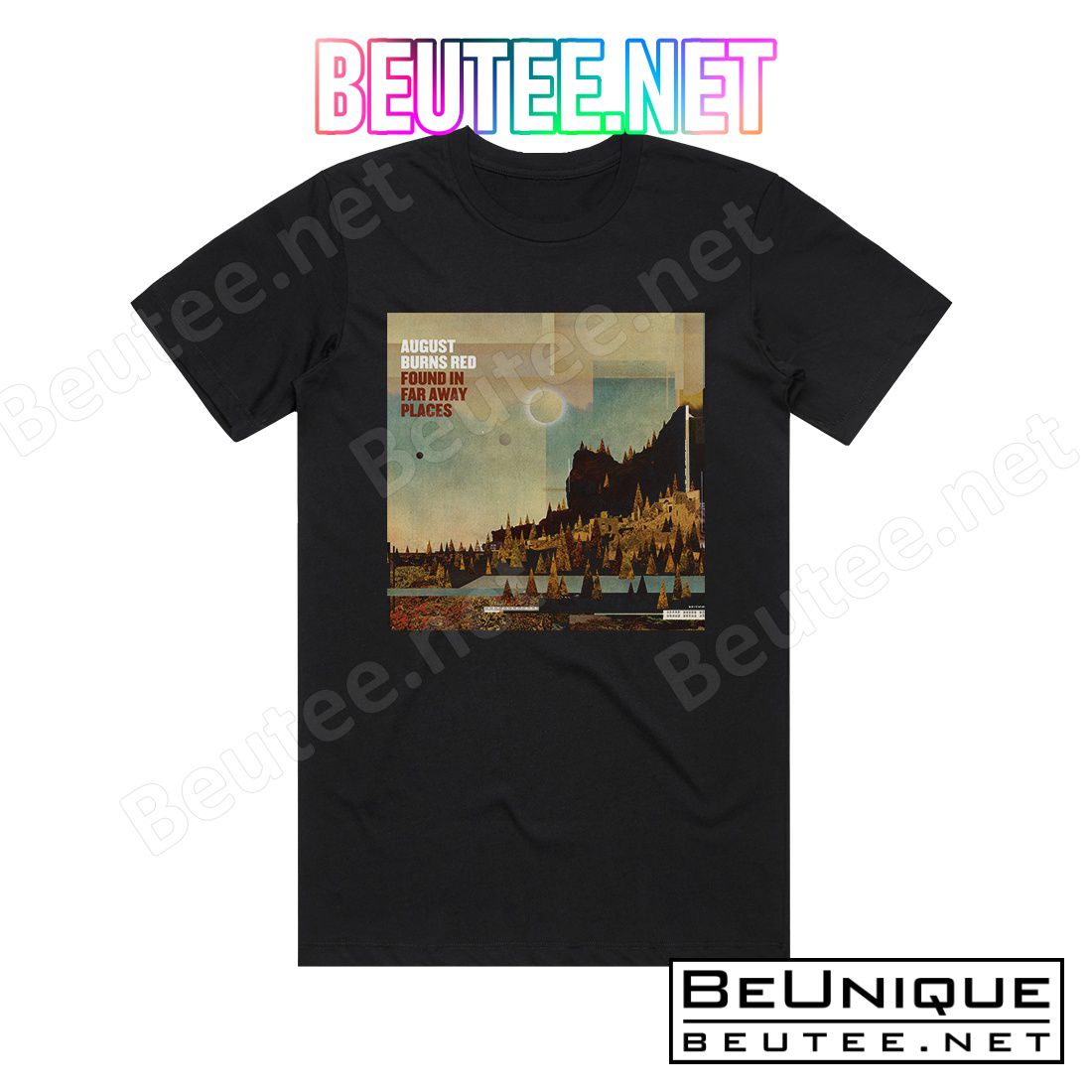 August Burns Red Found In Far Away Places Album Cover T-Shirt
