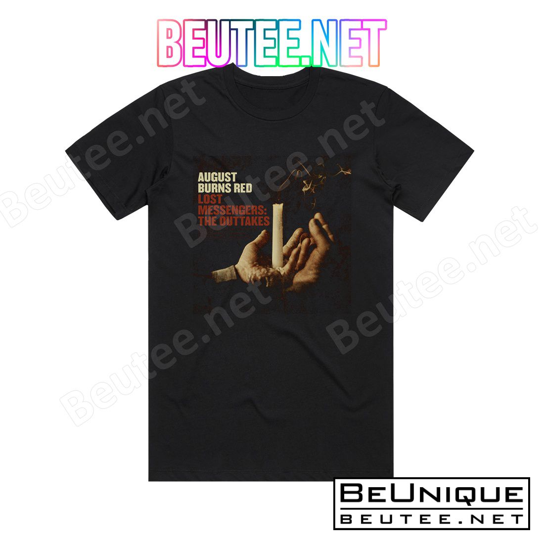 August Burns Red Lost Messengers The Outtakes Album Cover T-Shirt