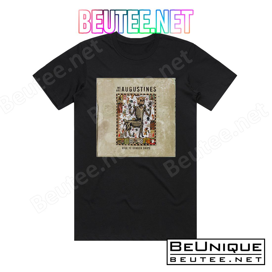 Augustines Rise Ye Sunken Ships Album Cover T-Shirt