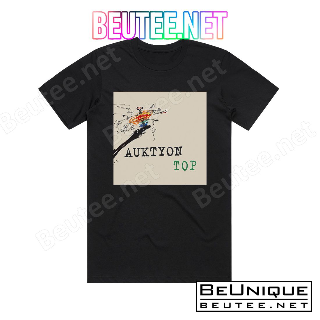 Auktyon Top Album Cover T-Shirt