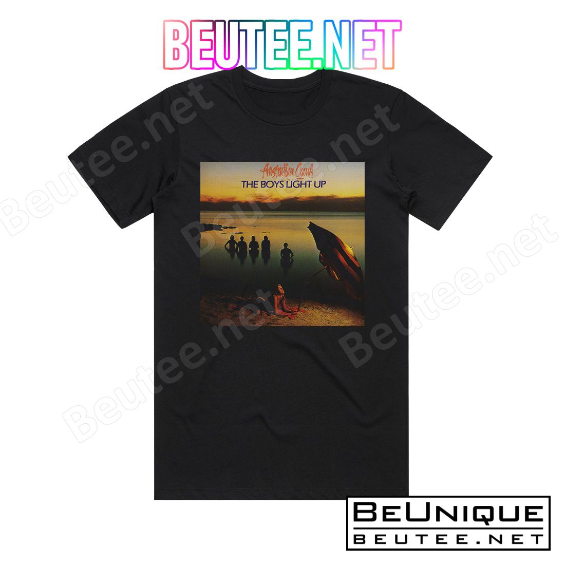 Australian Crawl The Boys Light Up Album Cover T-Shirt