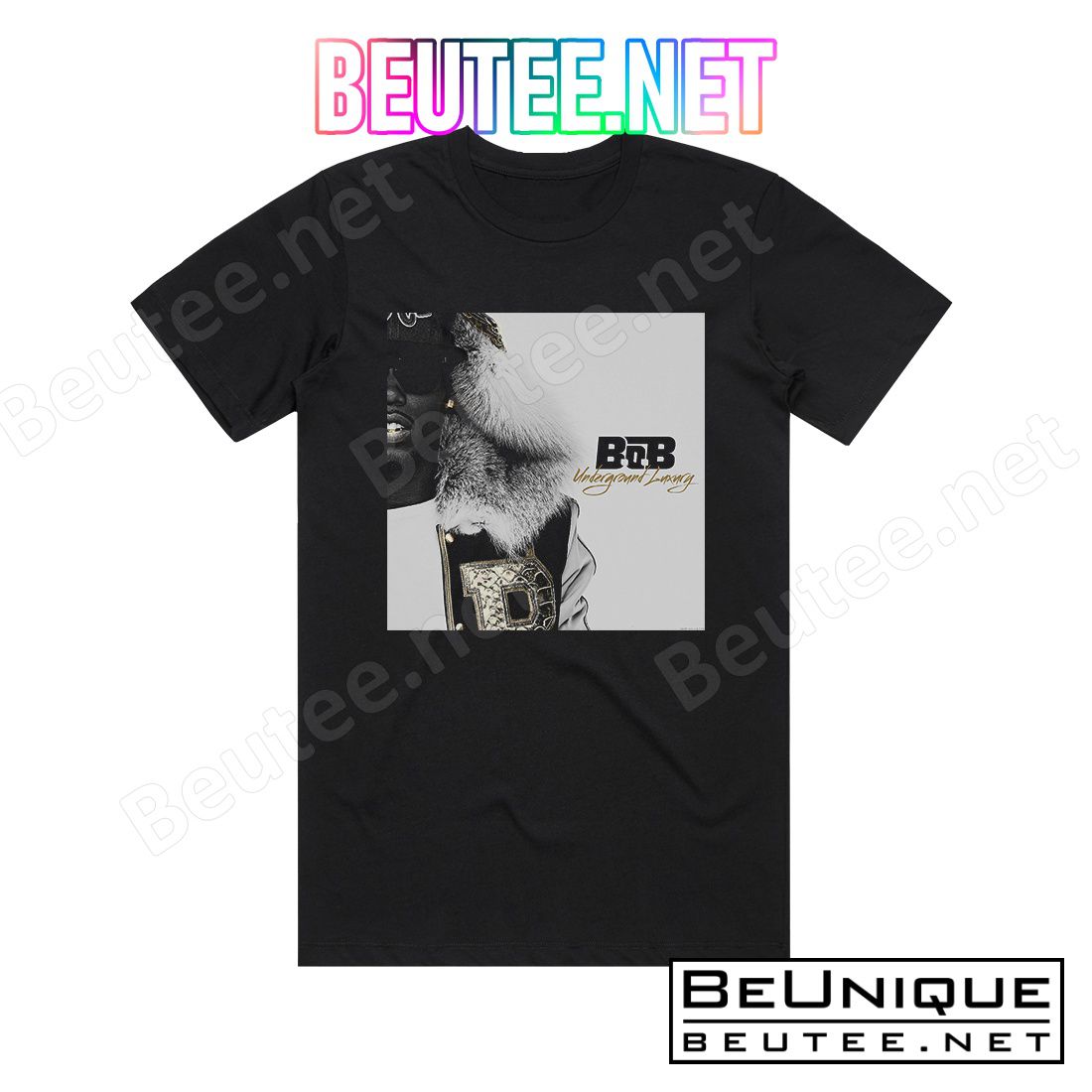 B.o.B. Underground Luxury Album Cover T-Shirt