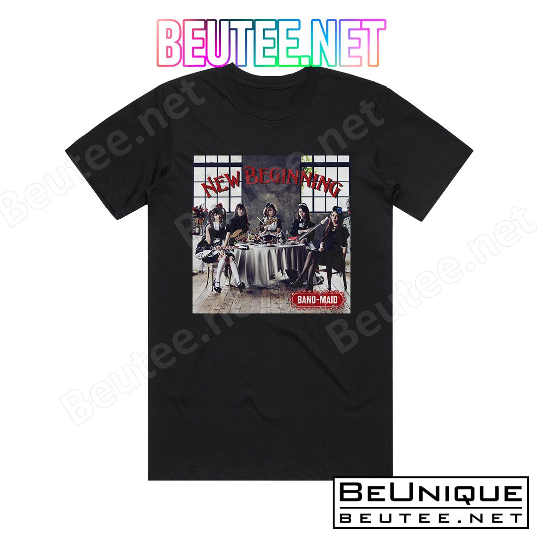 BAND-MAID New Beginning Album Cover T-Shirt