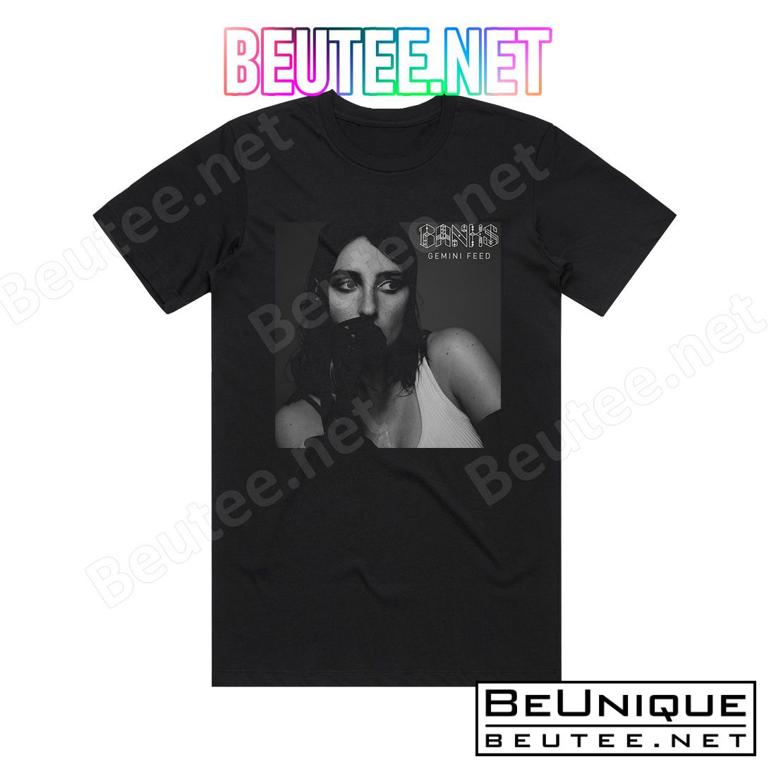 BANKS Gemini Feed Album Cover T-Shirt