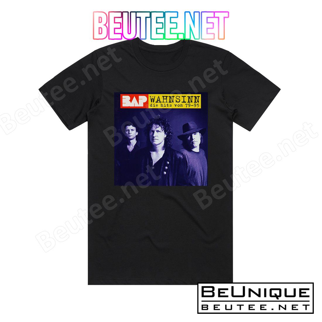 BAP Wahnsinn Die Hits Von 79 95 Album Cover T-Shirt