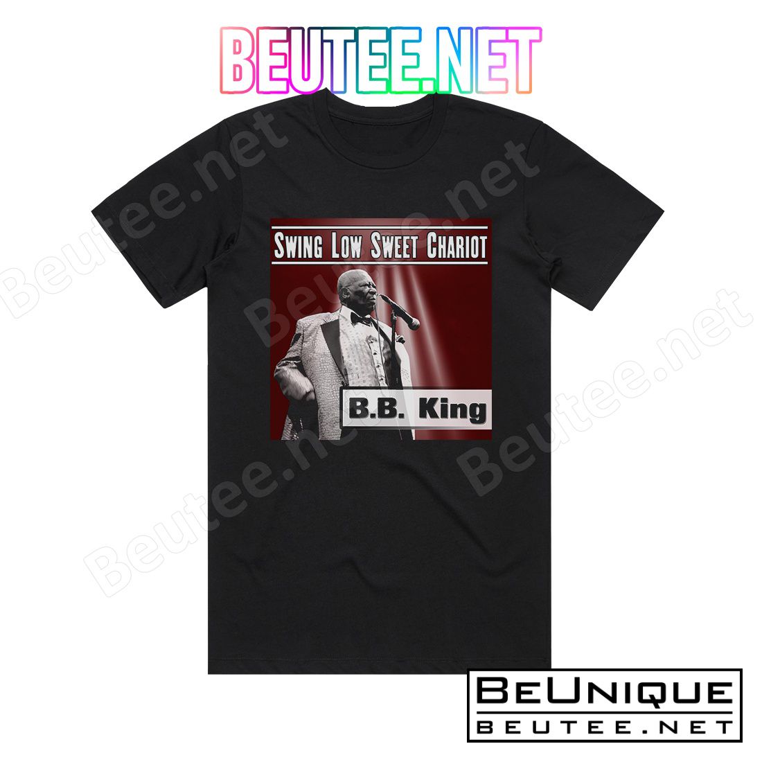 BB King Swing Low Sweet Chariot Album Cover T-Shirt