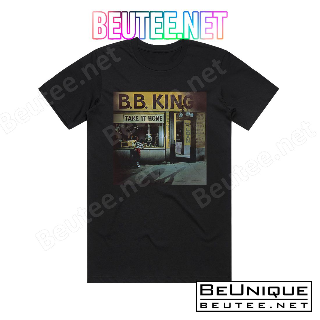 BB King Take It Home Album Cover T-Shirt