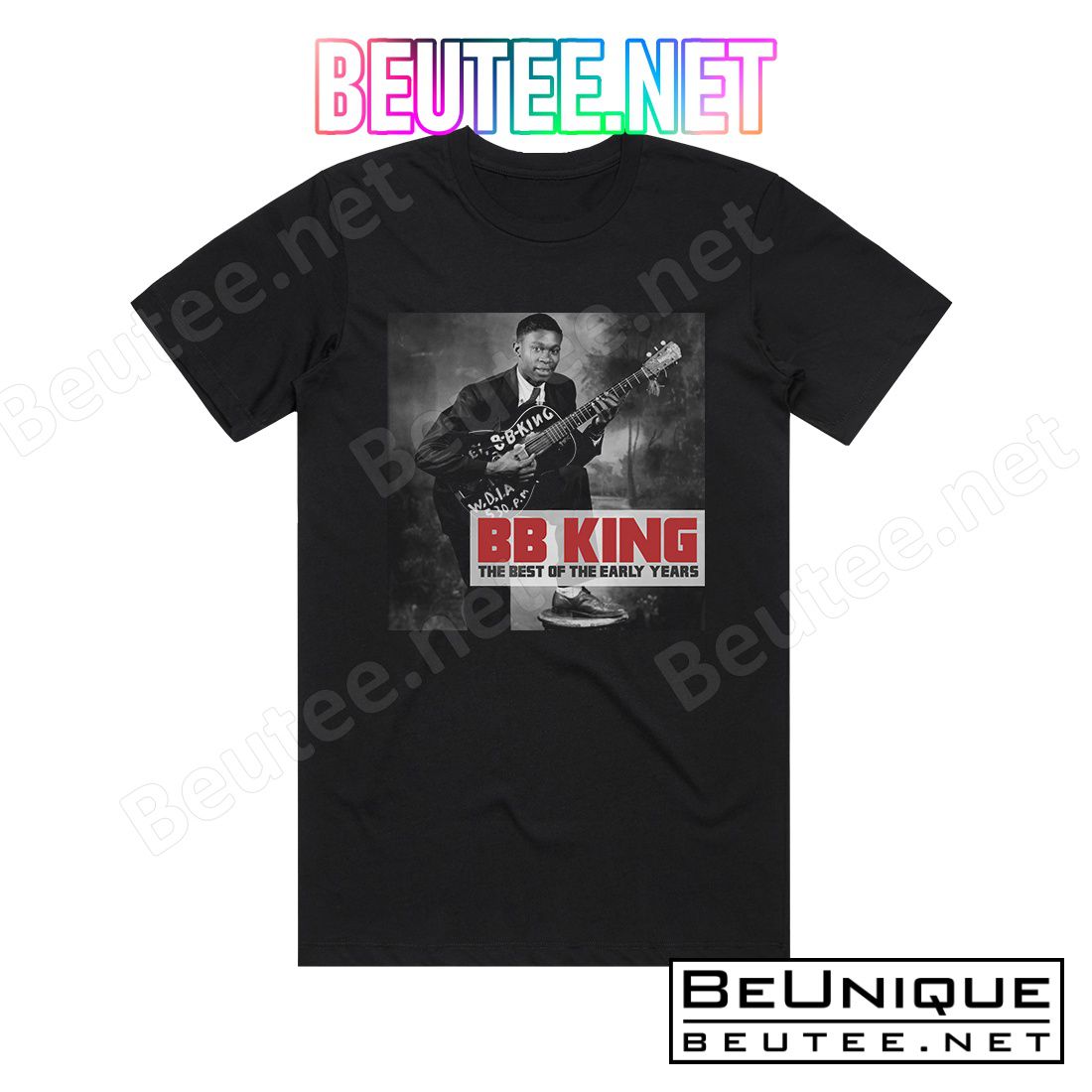 BB King The Best Of The Early Years Album Cover T-Shirt