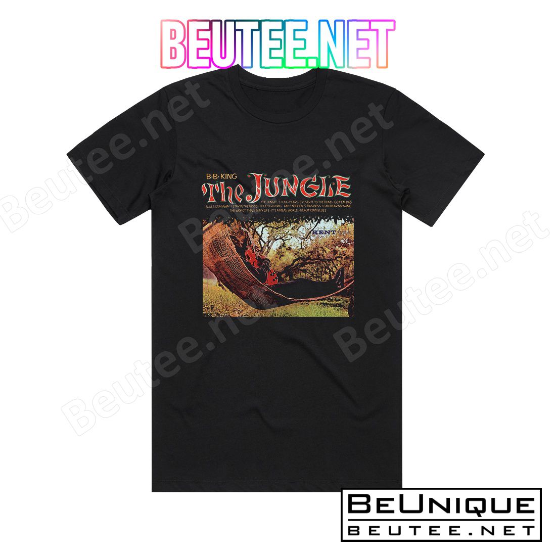 BB King The Jungle 1 Album Cover T-Shirt
