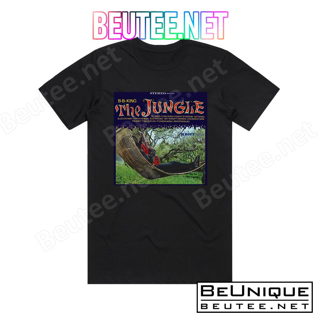 BB King The Jungle 2 Album Cover T-Shirt