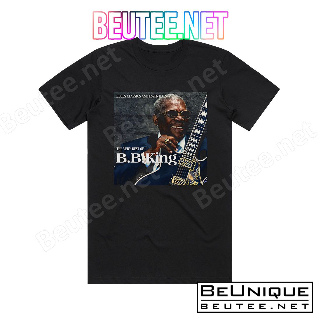 BB King The Very Best Of Bb King Album Cover T-Shirt