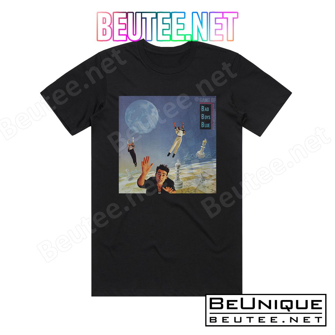 Bad Boys Blue Game Of Love Album Cover T-Shirt