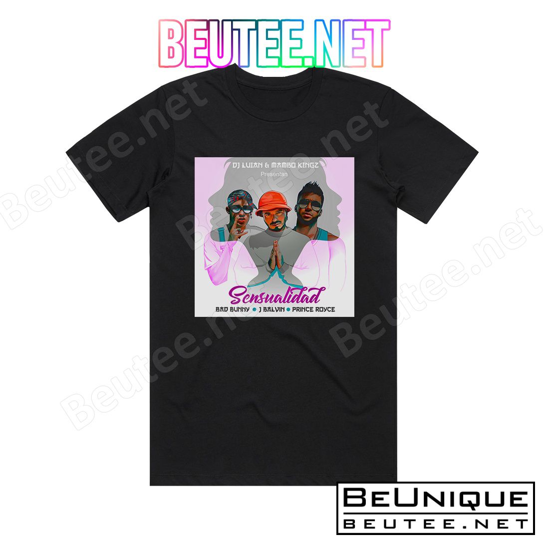 Bad Bunny Sensualidad Album Cover T-Shirt