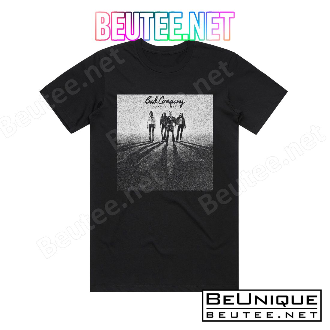 Bad Company Burnin Sky 2 Album Cover T-Shirt